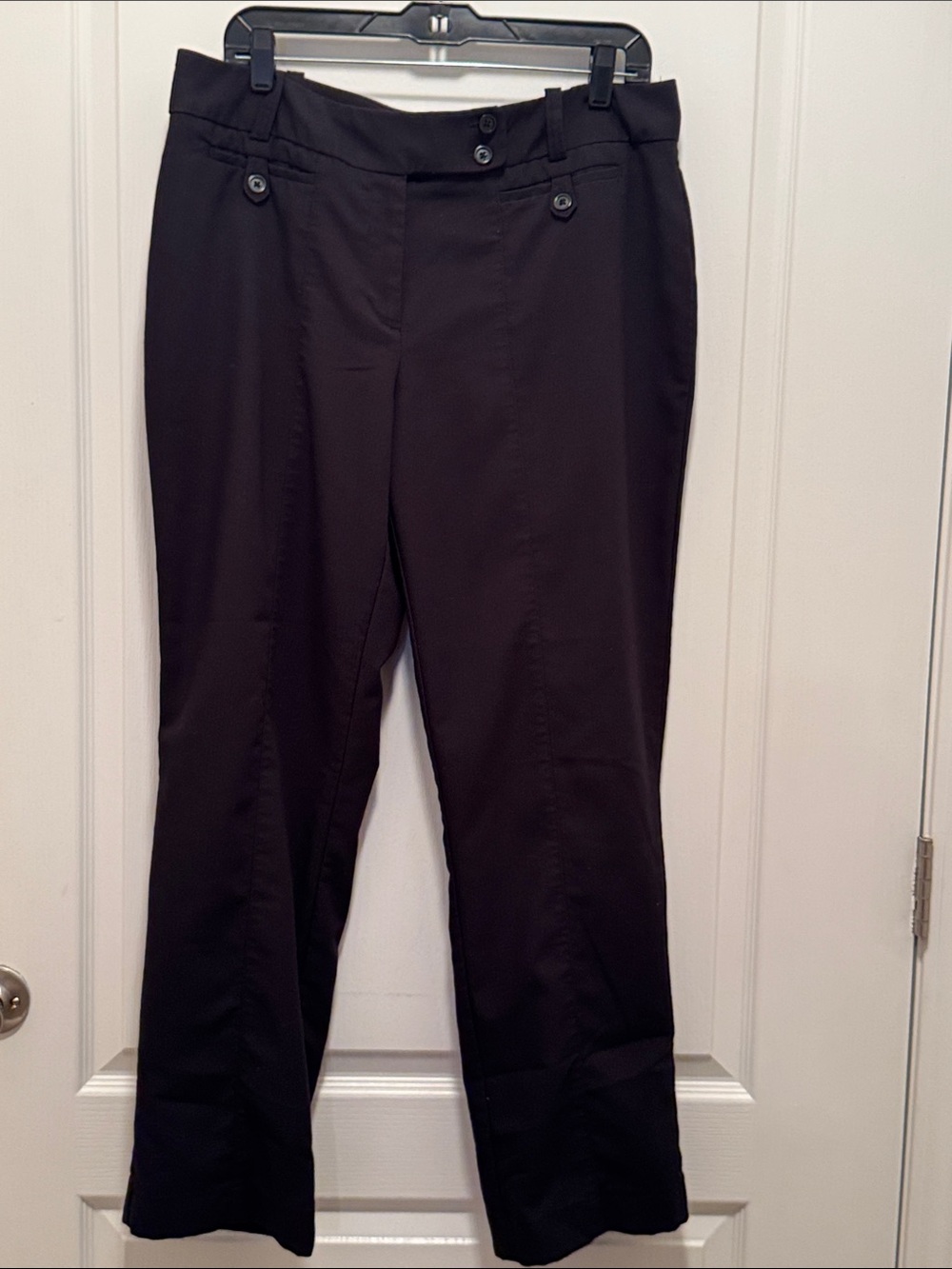 Worthington Women’s Modern Fit Black Trouser - Size 14